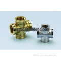 casting brass fittings brass cross